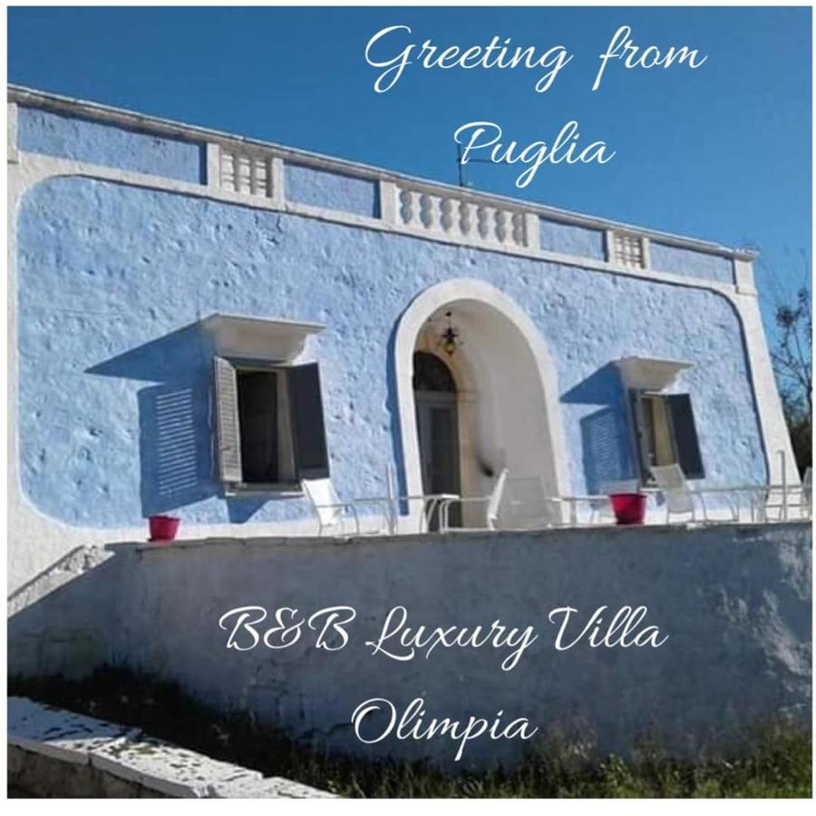 B&B Luxury Villa Olimpia Home Restaurant Selva Di Fasano Dış mekan fotoğraf